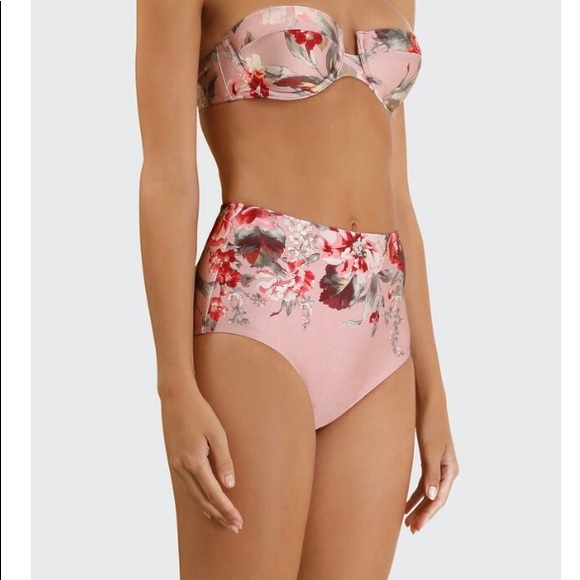 ZIMMERMANN Cassia Floral Bikini Bottom - Picture 4 of 13